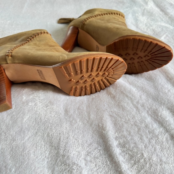 Johnson & Murphy Tan Booties Size 8.5 - Picture 4 of 8